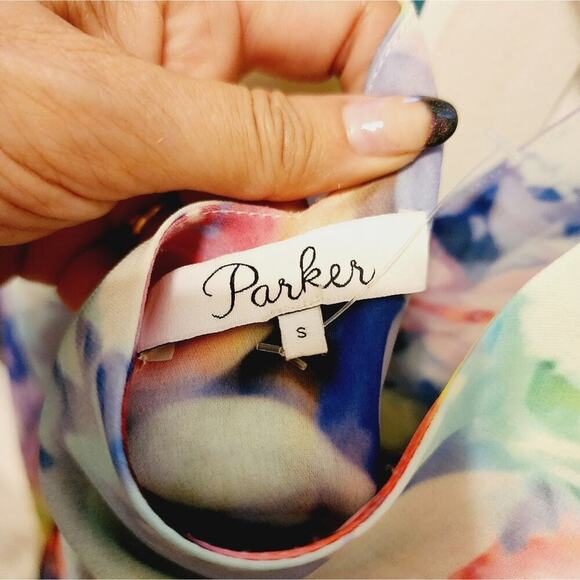 PARKER SIZE SMALL MULTICOLOR FLORAL ROMPER - Picture 5 of 7